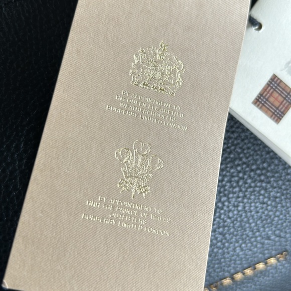 Burberry Aabbeydale check plaid leather unisex backpack - Picture 13 of 14